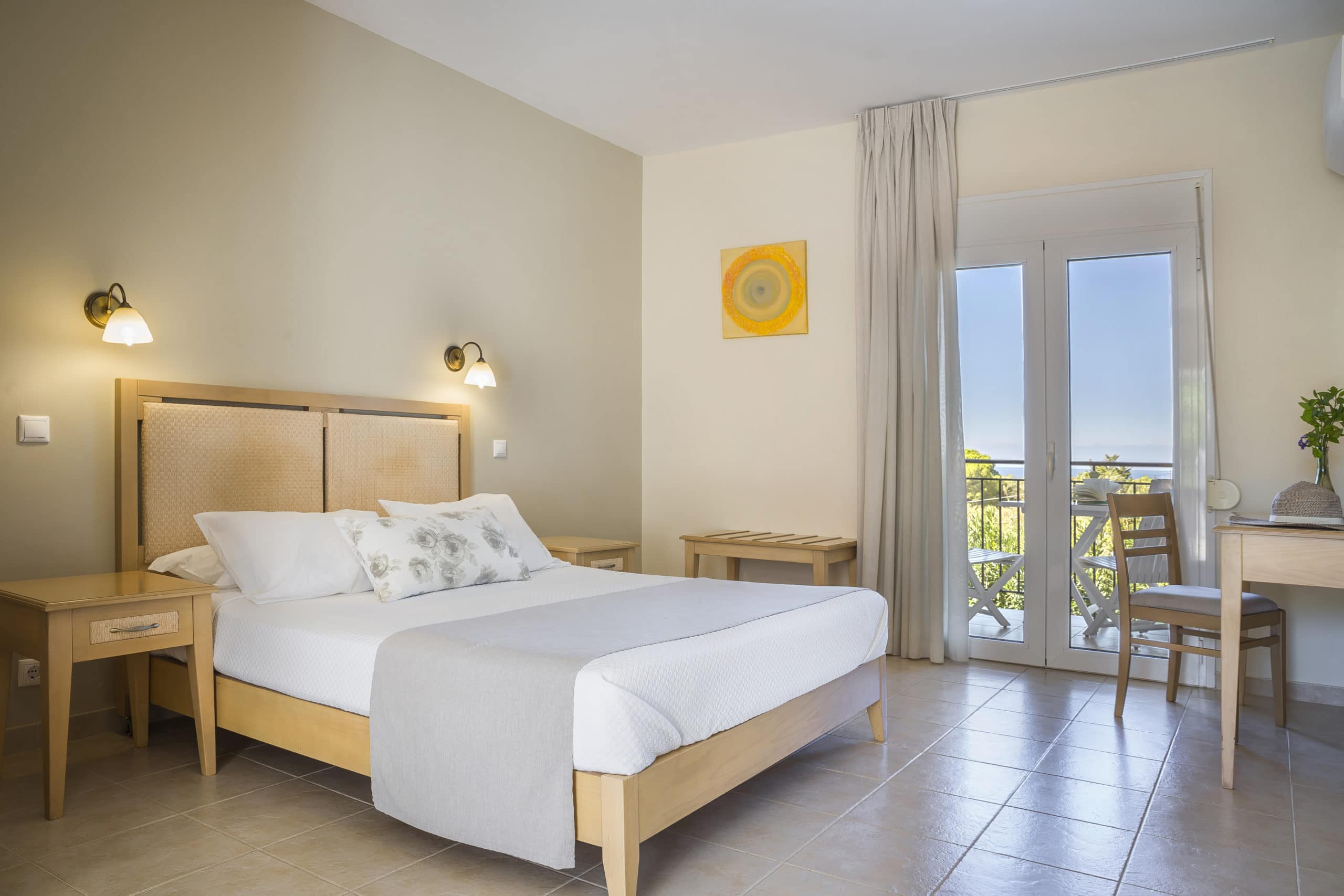 Hotel Room in Kefalonia, Greece